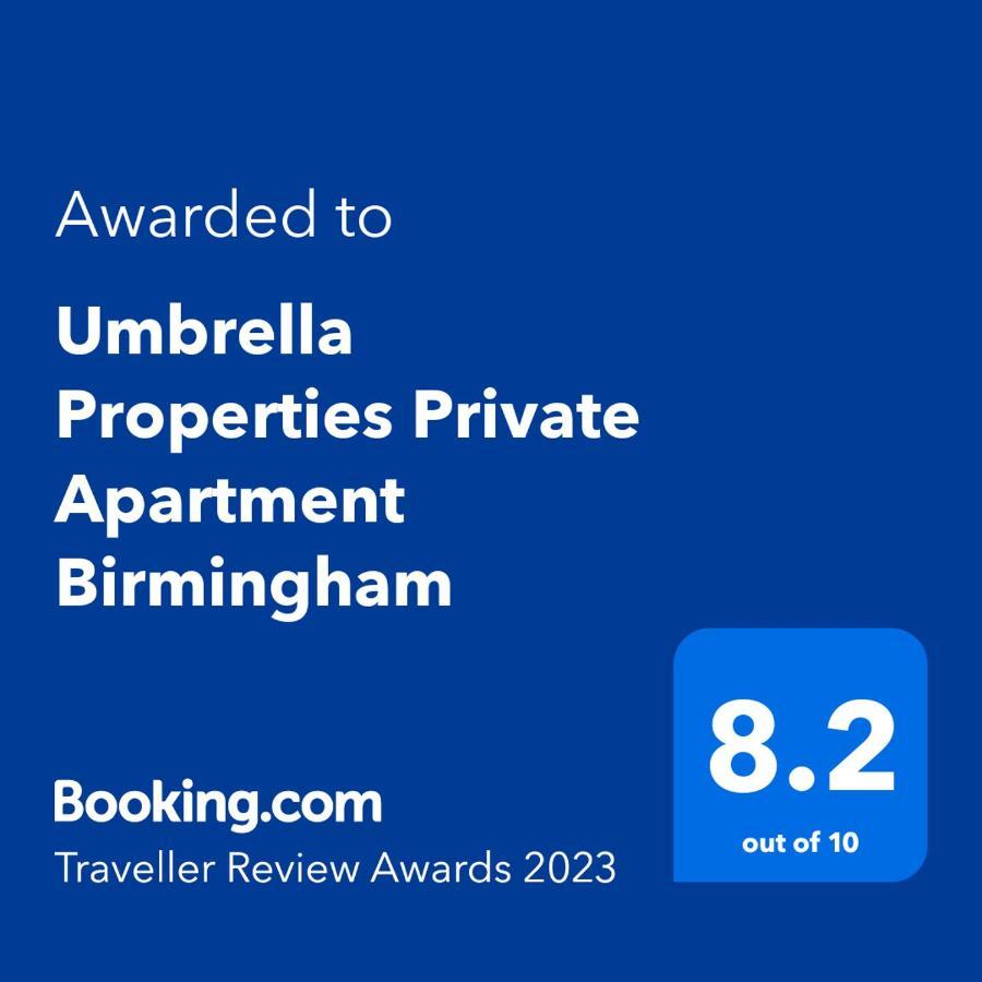 Umbrella Properties Private Apartment Birmingham Extérieur photo
